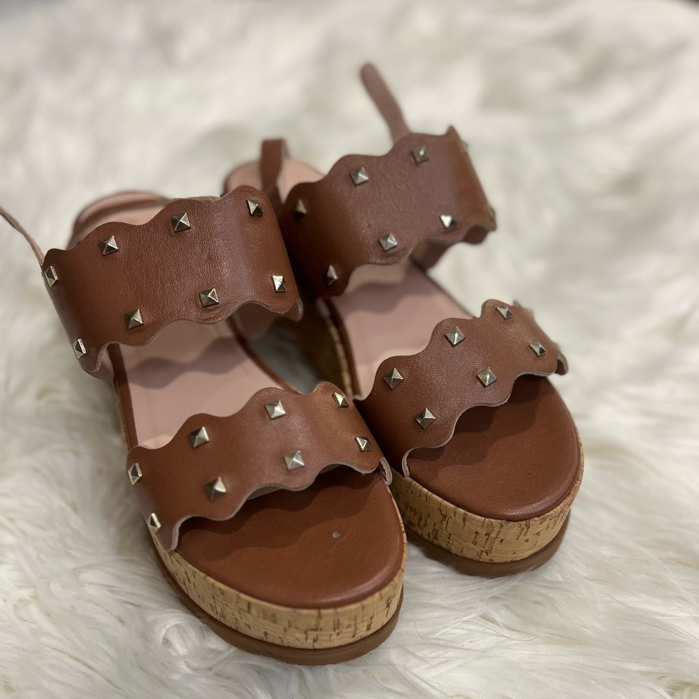 NEW Marc Cain Brown Wedges 80+% OFF